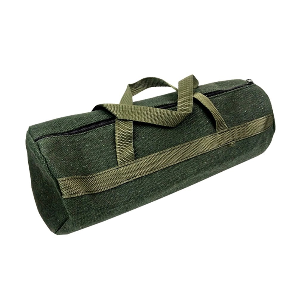 Home Tool Bag Heavy Duty Canvas Pouch Storage Bags Portable Instrument Case For Work Power Tool Storage Bag: Default Title