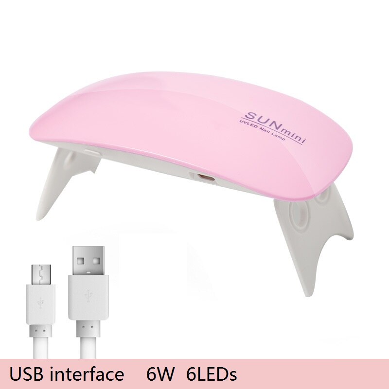 SUNUV-Lámpara LED de inducción automática para manicura, SUN 2C UV de 48W/80W/45W compatible con geles y 33 esmaltes: mini