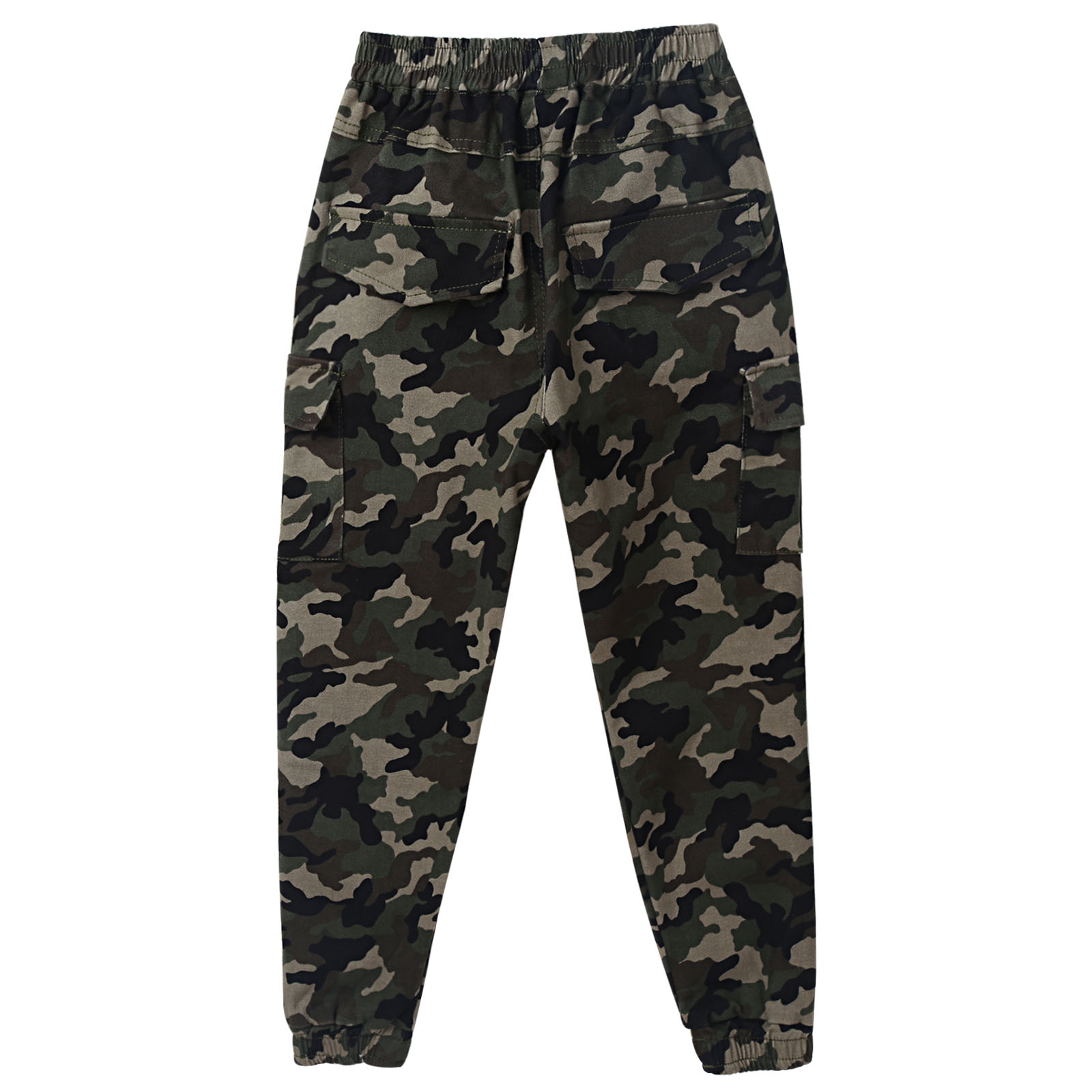 Boys Pants Camouflage Cargo Pants Casual Hip Hop Sport Pants Kids Trousers for Youth Teens Workout Children Sportswear