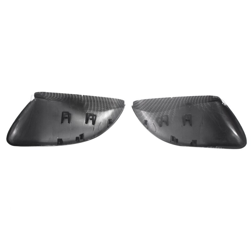 Zijspiegel Covers Caps(Carbon Look) vervanging Carbon Spiegel Caps Voor Vw Golf 6 Jetta Mk6 Gti Gtd R20 Buitenspiegel