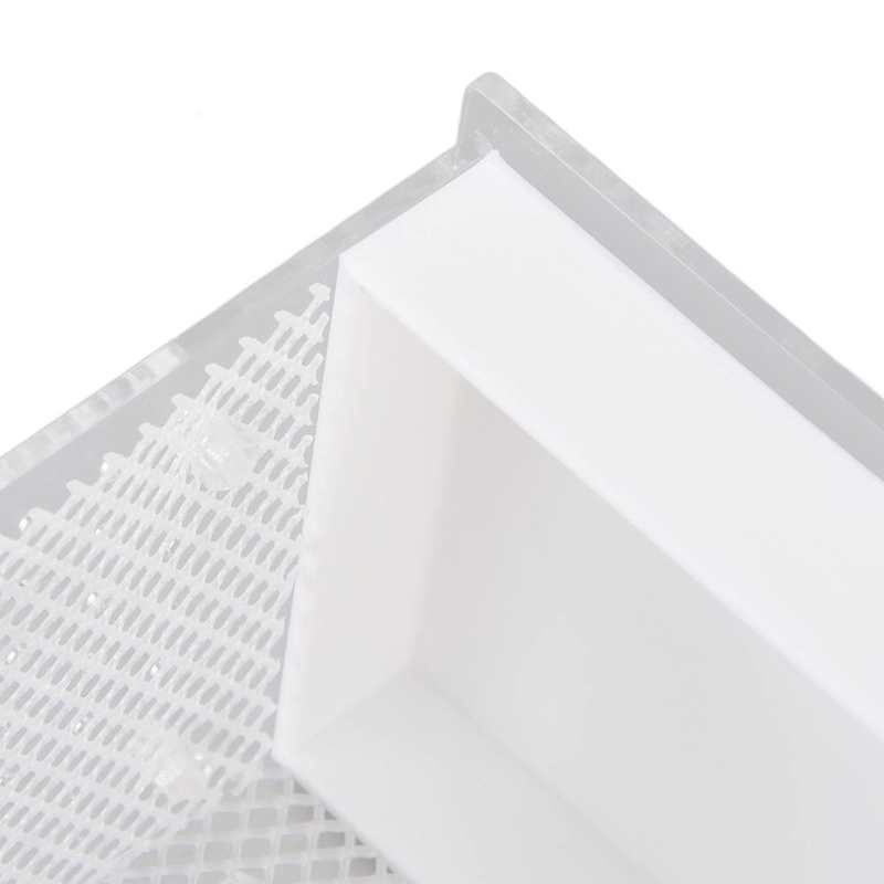 Insects House Landscaping Insect Rearing Box Transparent Feeding Hole Easy Cleaning Acrylic with Climbing Net for Insect Feeding