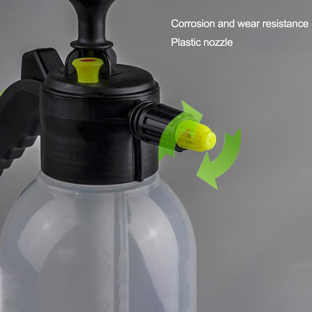 2L Pressure Foam Sprayer Foam Watering Can Pressure Pump Air Pressure Car Wash Watering Foam Nozzle Watering Can Bottle