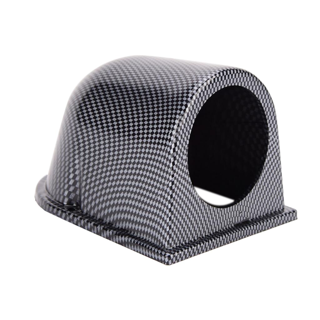 Universal One Single Holes 52mm Gauge Meter Dash Pod Carbon Fiber Printed