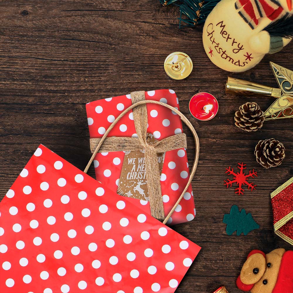 10 Pcs Christmas Decoration Tissue Paper Bouquet Wrapping Paper Wedding Party Craft Paper Lining Paper 50*70cm