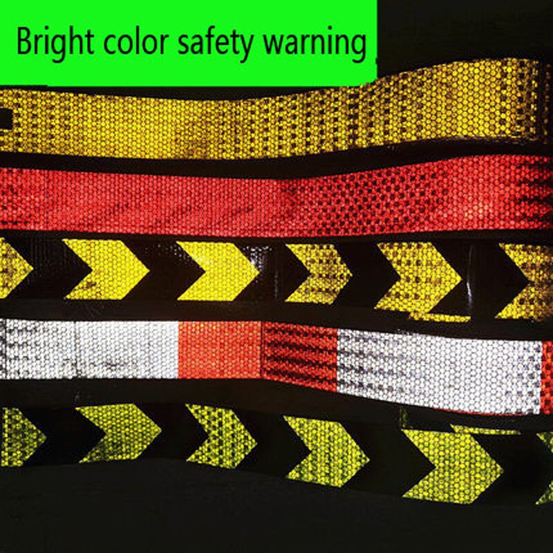 Reflective safety warning tape reflective film traffic film warning luminous tape reflective striking