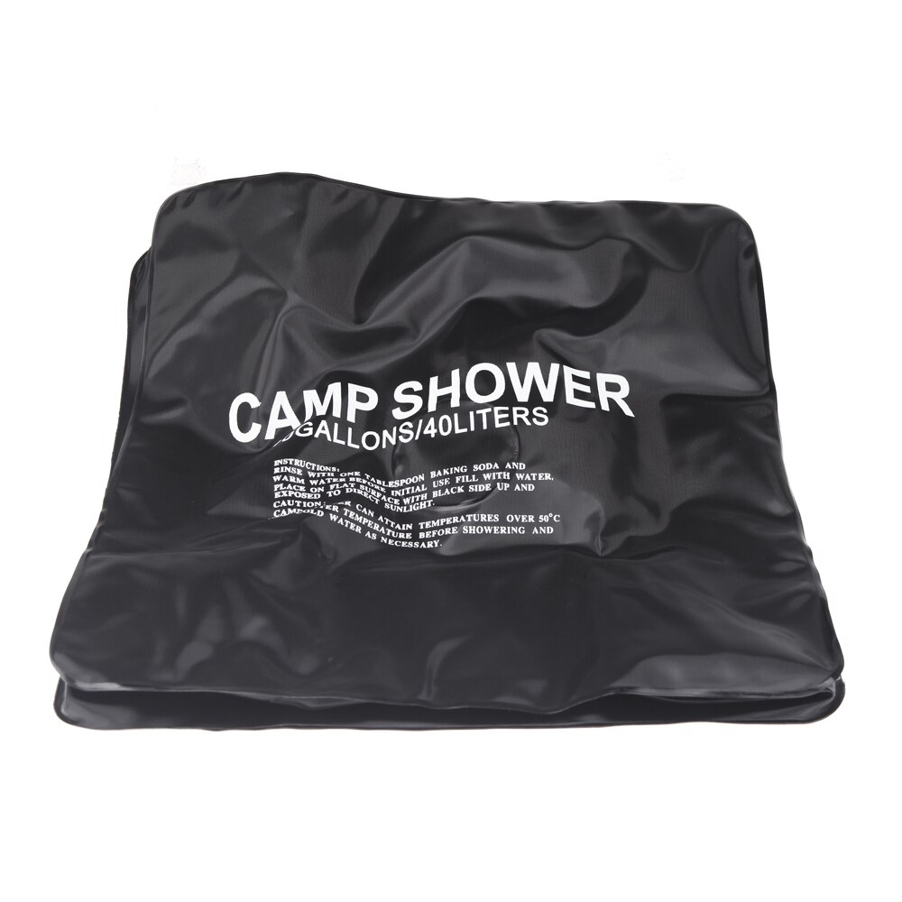 40L Sacchetto di Acqua Pieghevole solare energia Riscaldata Campo Doccia in PVC Borsa Doccia Esterna di Campeggio Escursionismo Sacchetto di Acqua di barbecue picnic Acqua di stoccaggio