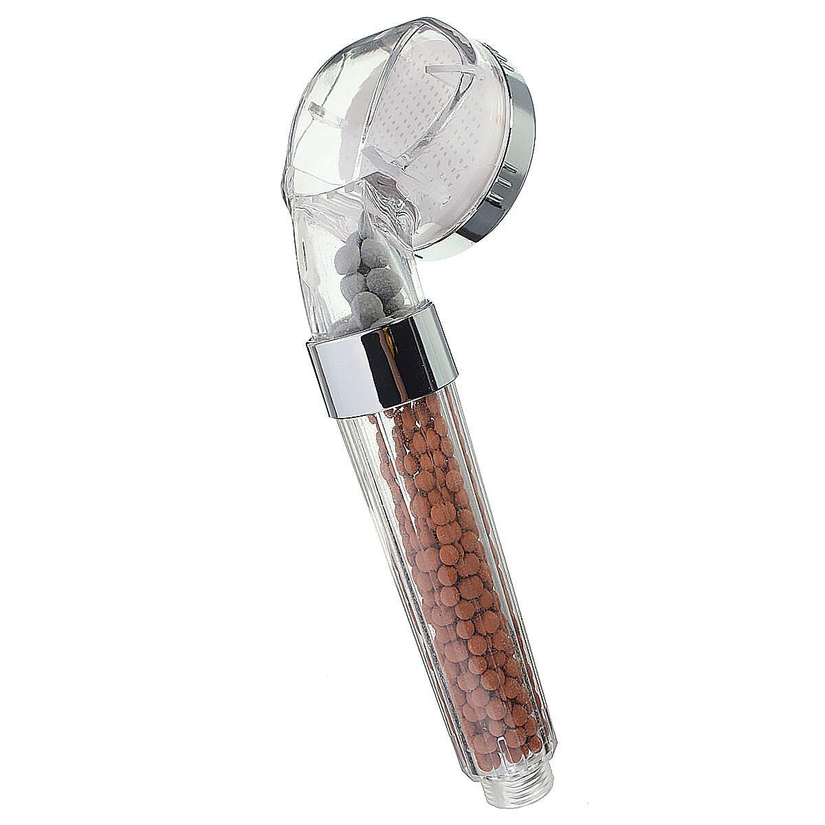 Handheld Water Saving Shower Head Bath Shower Nozzle Sprinkler Sprayer Filter Transparent Hand Shower Head Showerhead