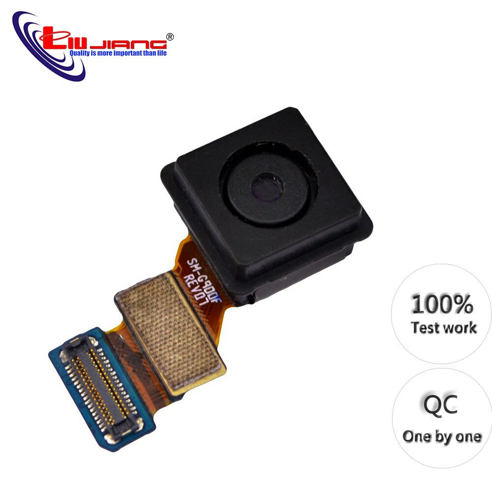 Orijinal arka arka kamera Samsung S5 G900F G900H G900T G900A arka ana büyük kamera kablosu kablo yedek parçaları