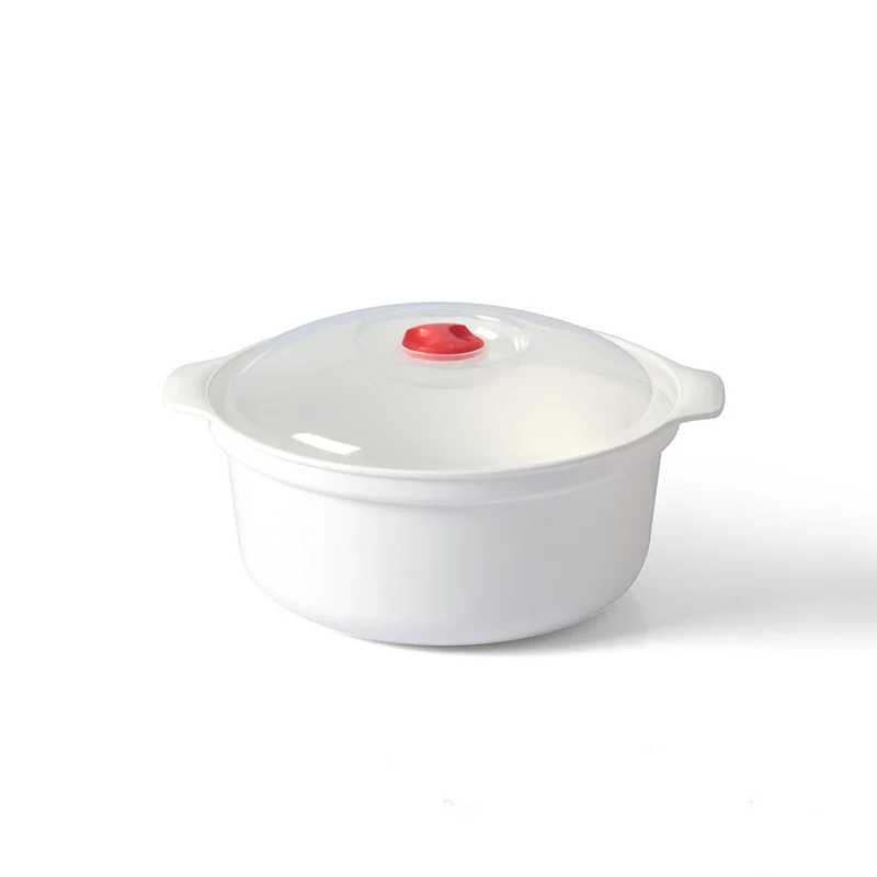 S/M/L Magnetron Speciale Doos Verwarmde Soep Pot Gestoomde Knoedel Rijst Gestoomde Broodjes Met Deksel Voedsel Koken Container Keuken Tool: Oranje