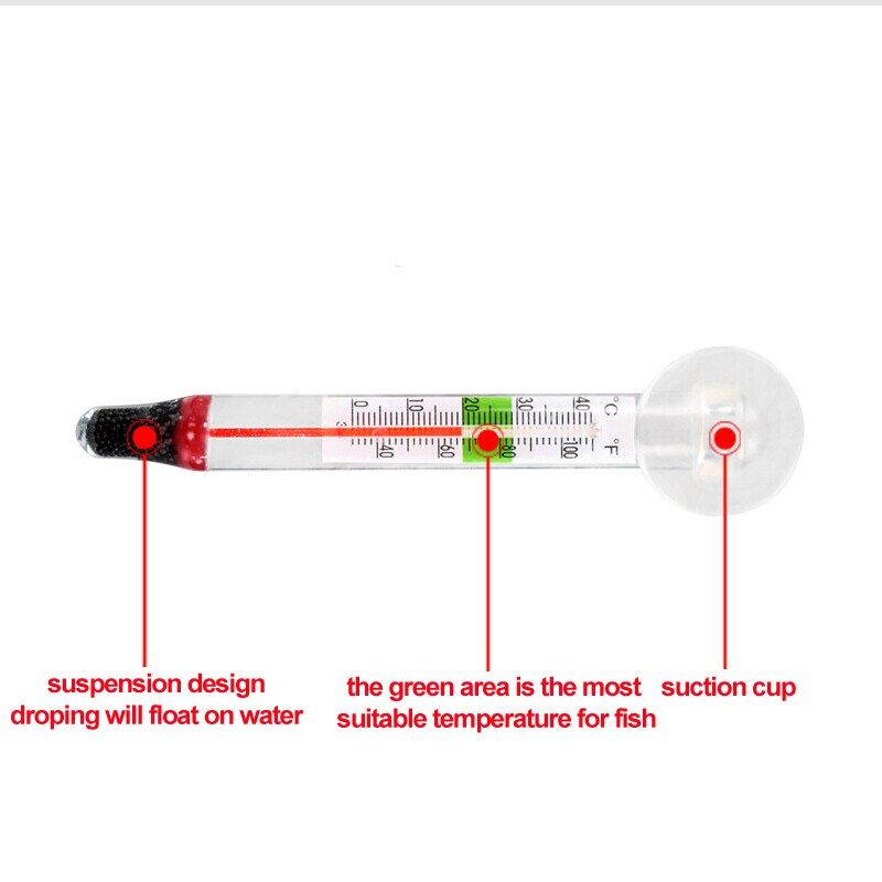 fish tank water temperature measurement aquarium thermometer
