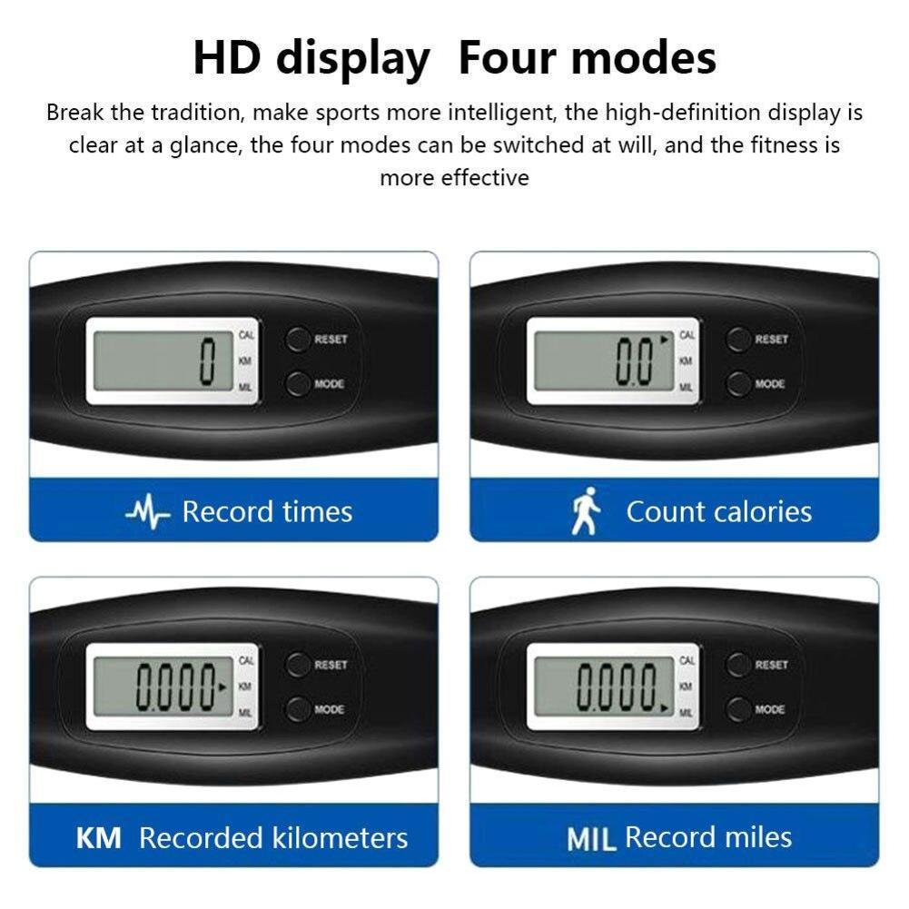 Cuerda de saltar electrónica inalámbrica para Fitness, comba inteligente con pantalla LCD, contador de velocidad