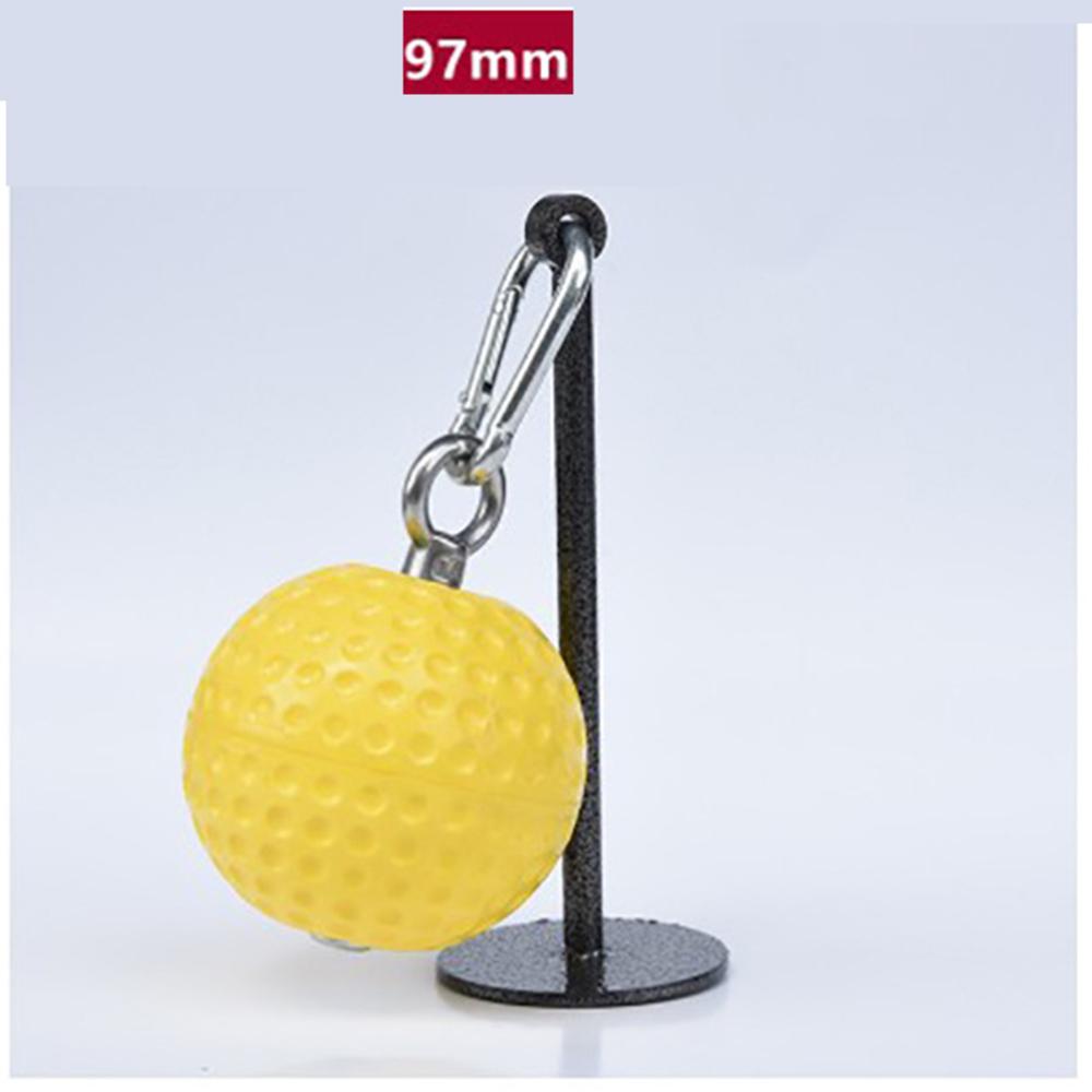 Boule de Force pour les doigts et les bras, entraînement de Force, escalade des poignets, haltères, haltères, manches de remerciement: 97mm