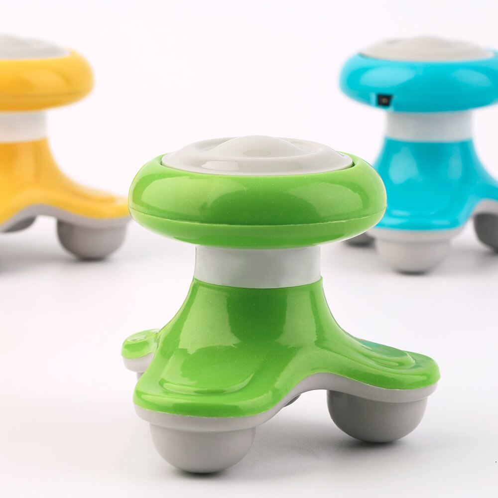 Mini Electric Handled Wave Vibrating Massager USB Battery Full Body Massage Portrable Massage Health Care
