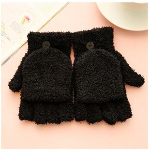 Corail bas rénover demi doigt gant hiver garder gant madame gant hiver un étal marchandises réparties sur le sol pour les: black