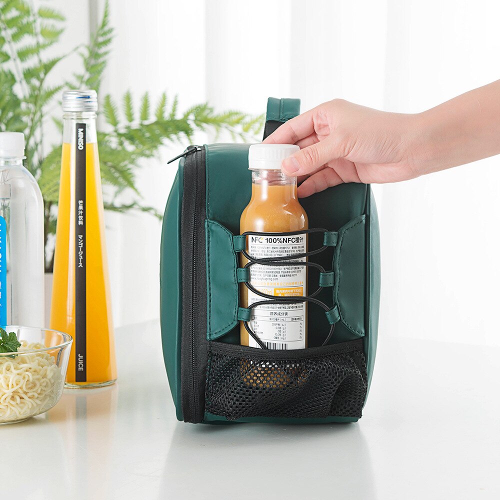 Grote capaciteit unisex tas voor eten outdoor lunchtassen voor vrouwen eenvoudige stijl waterdichte lunchtas