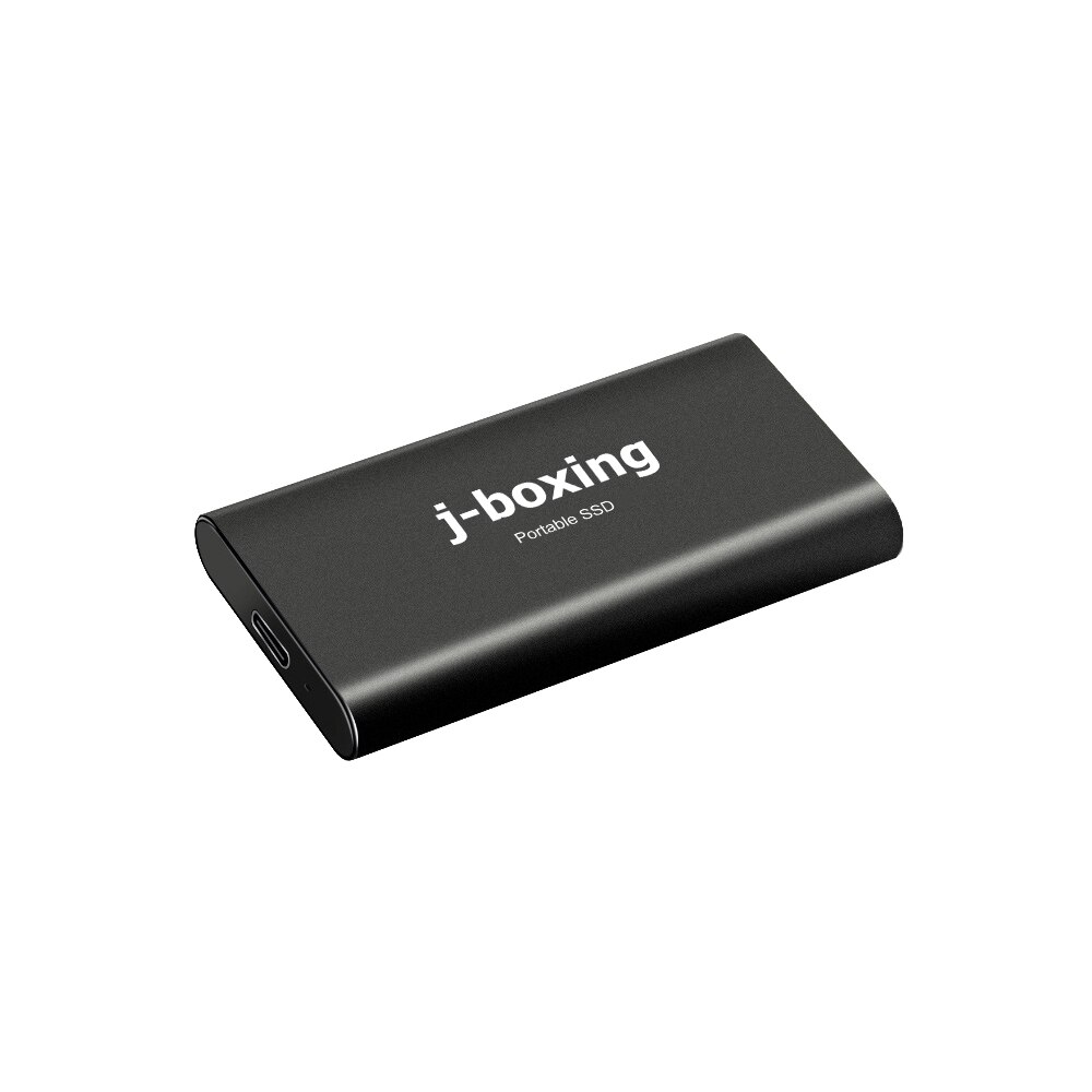 J-boxing External SSD 64GB Portable SSD High-Speed 128GB 256GB Solid State Drive, Read up to 200MB/s &amp; Write up to 120MB/s Black