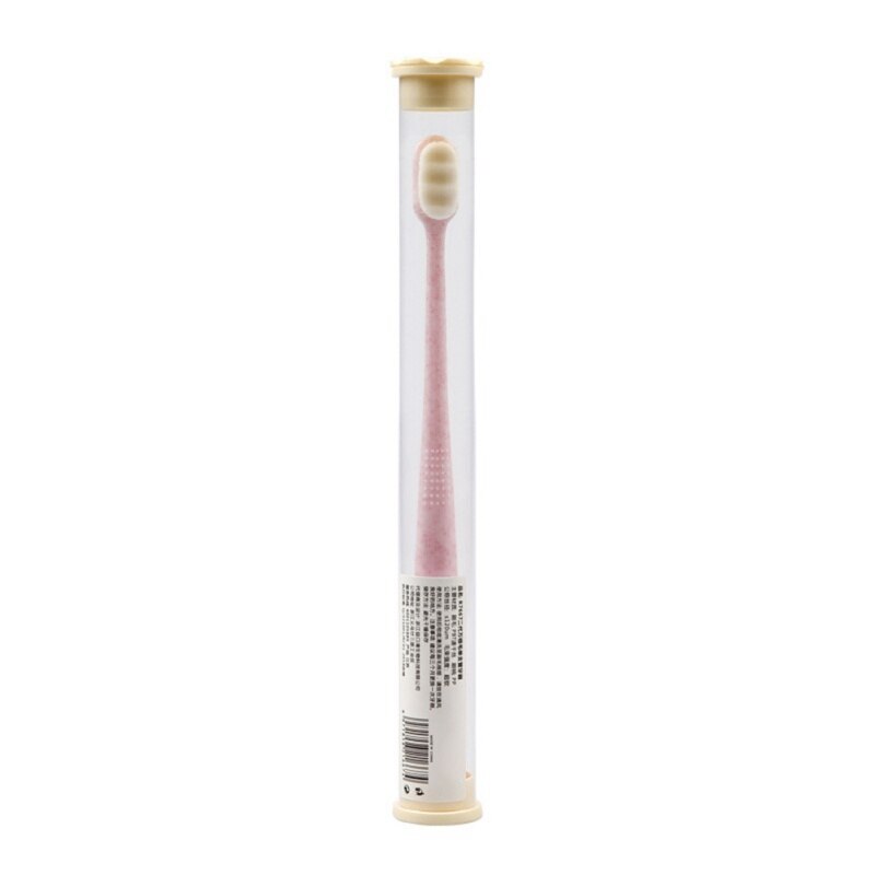 Lovely Baby Soft-bristled Silicone Toothbrushes Teeth Cute Training Toothbrushes Baby Dental Care ToothBrush BPA Free: Pink