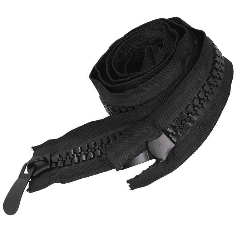 Abri solaire en plastique dur et Polyester, Super grande fermeture éclair pour bricolage, couture, artisanat, sacs, tentes pour camping et randonnée