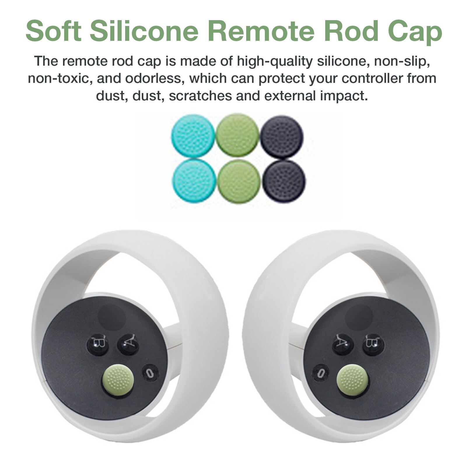 12 Stks/set Vr Protector Set Vr Bril Siliconen Cover Controller Protector Kit Vervanging Voor Oculus Quest 2