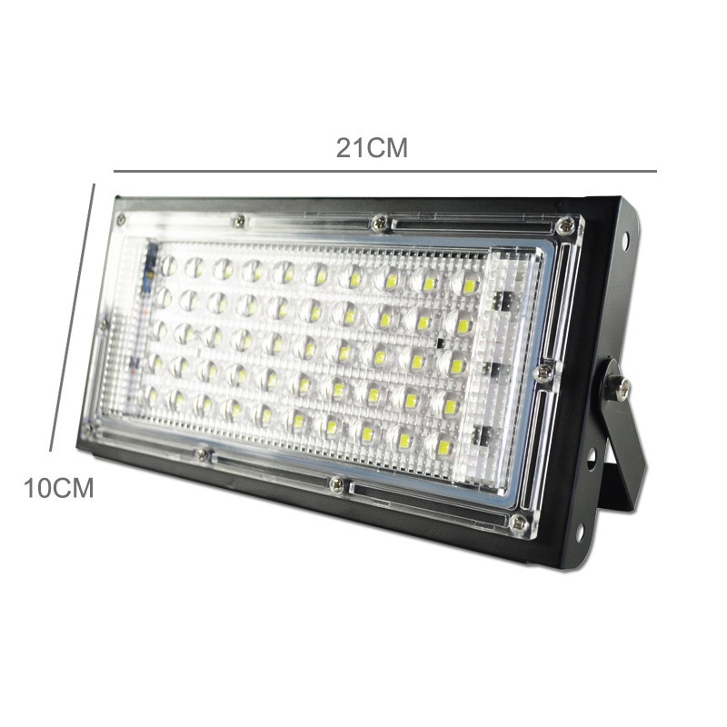 Led Power Schijnwerper Waterdicht Spotlight Straat Lamp 220V 240V Koel Wit Rood Groen Blauw Spot Light Landschap Verlichting IP65 Rgb