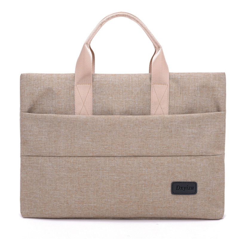 Computer opbergtas, draagbare tas, slanke waterdichte laptophoes, draagtas voor 11/13/15 macbook pro airs: Khaki