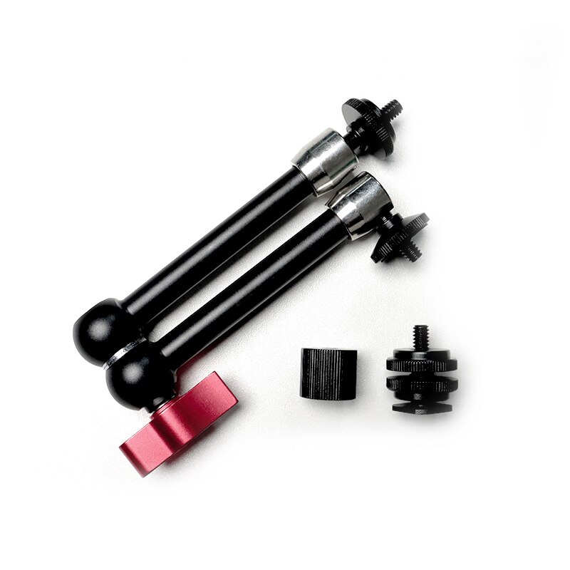 Super Clamp 7/11 inches Adjustable Articulated Arms for Camera Magic Arm Mounting Monitor LCD Video Camera Flash DSLR Arms Clamp: 11inch arm