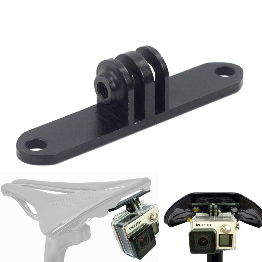 Trigo Alloy Cycling Sport Camera Mount Headlight Holder for Power Saddle TT Triathlon fit GOPRO Hero Cameras Bicycle Accessories