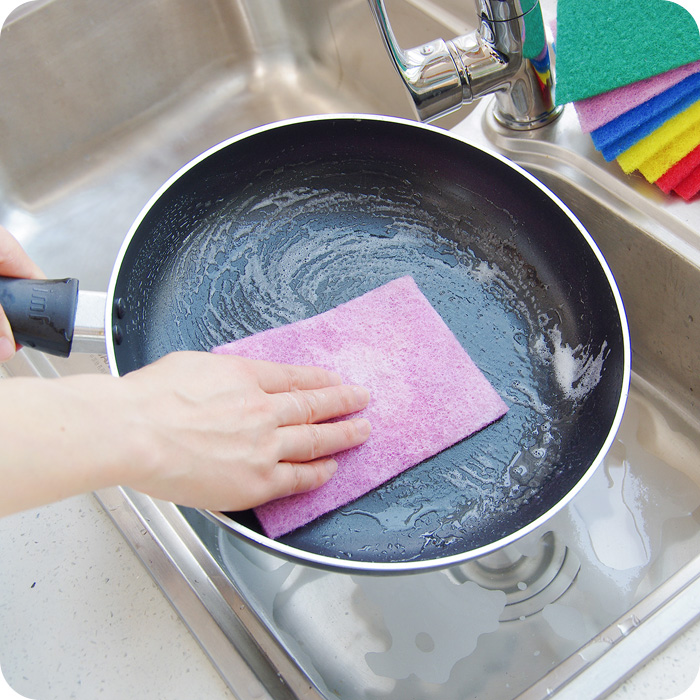 Cocina la esponja de limpieza Scourer multiuso con Almohadilla de