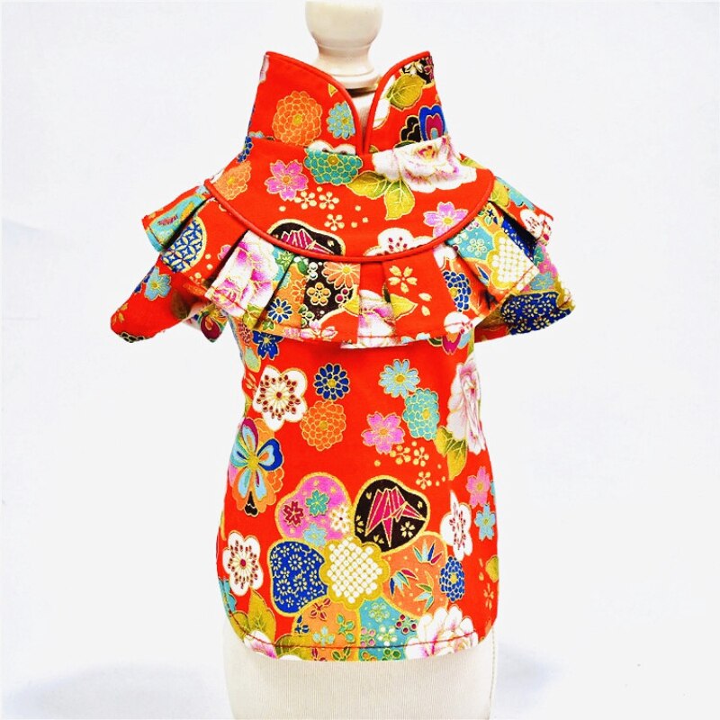 Disfraz de perro pequeño, ropa de Año para perro, camisa, abrigo para cachorro de gato, Yorkshire Terrier, Pomeranian, Shih Tzu, Poodle maltés, Bichon