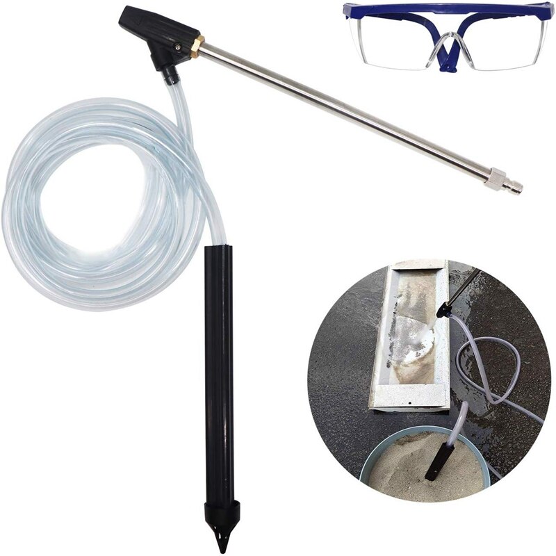 Pressure Washer Sandblasting Kit, Wet Sandblaster Attachment, Sand Blaster for Pressure Washer Abrasive Blasting Kit Attachment