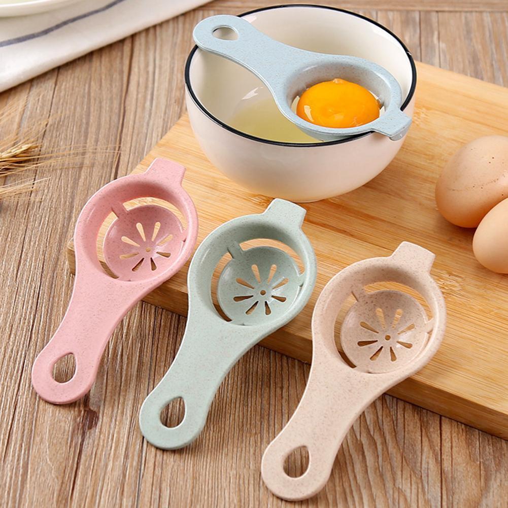 Séparateur d'oeufs en plastique jaune blanc criblage maison cuisine salle outils cuisine salle à manger Chef pour ménage cuisine oeuf Gadget U8F4