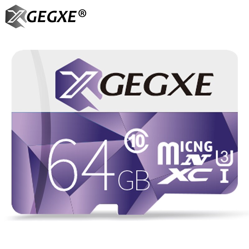 Carte micro SD/TF d'origine XGEGXE haute vitesse 8GB 16GB 32GB carte mémoire flash 64GB 128GB 256GB pour caméra de tableau de bord DVR téléphone intelligent PC