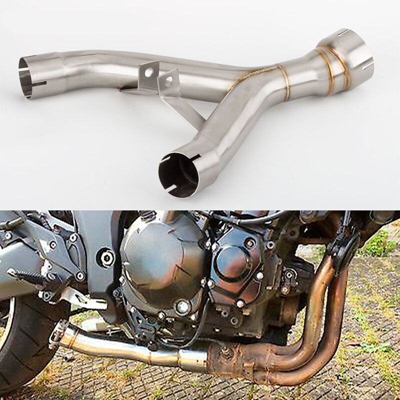 Ligne d&#39;échappement Slip-on pour Kawasaki Z1000 Z1000SX – , pièce détachée pour catalyseur, coude de Tube inférieur avec joint en Graphite