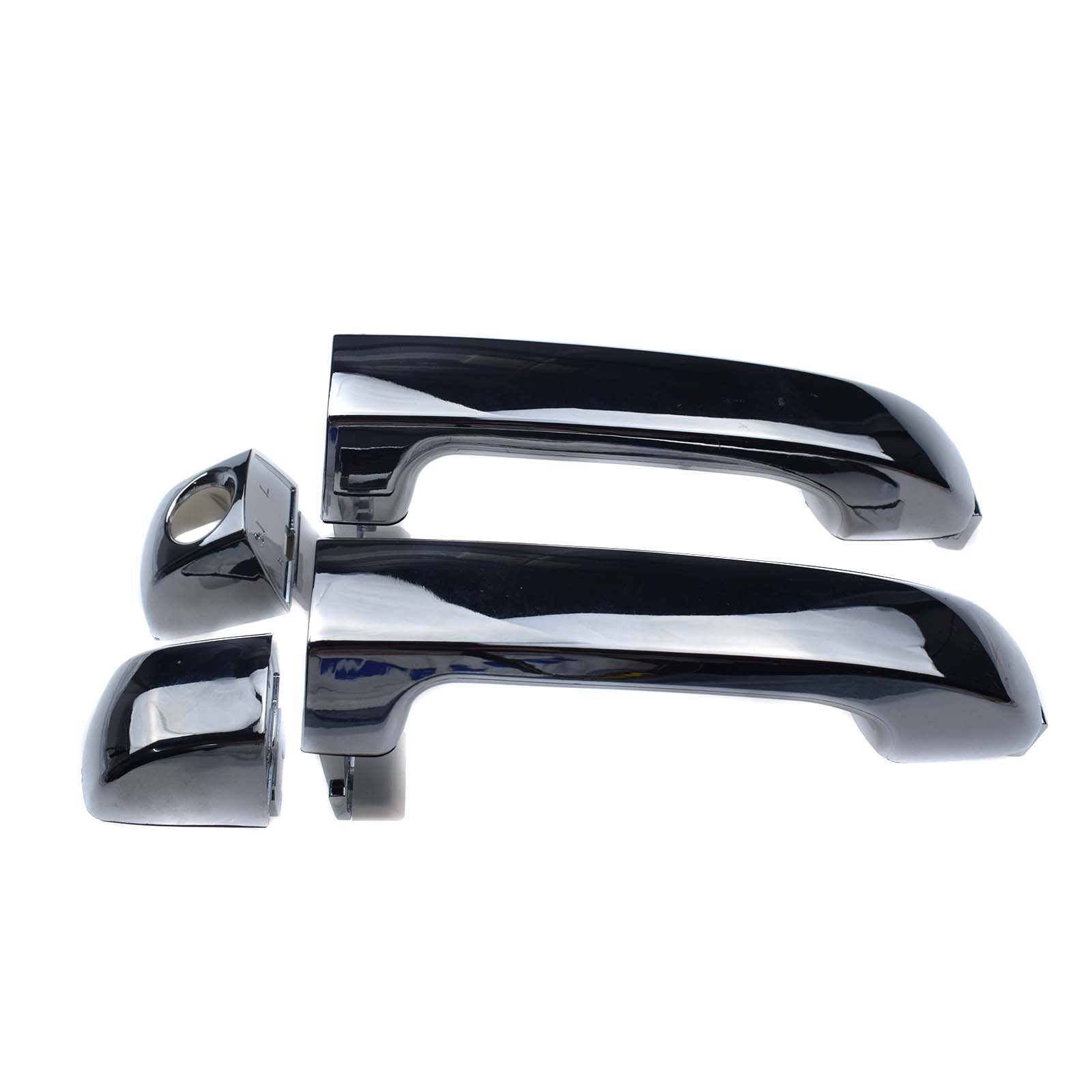 Chrome Front Rear	Left Right LH RH Outside Exterior Door Handle For Hyundai Veracruz 3.8L V6 2007: Front Left Right Kit