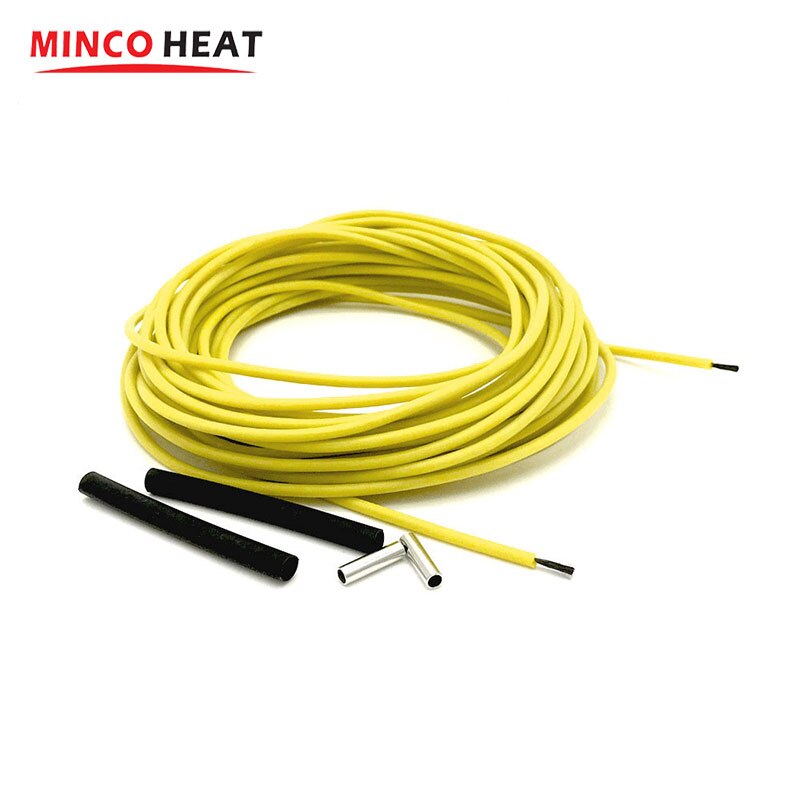 Verwarming Kabel Voor Boom Anti-Bevriezing Fiber Verwarming Kabel 12K 10M Minco Bodem Warmte 33 Ohm/M Multi-Gebruik Warmte Kabel