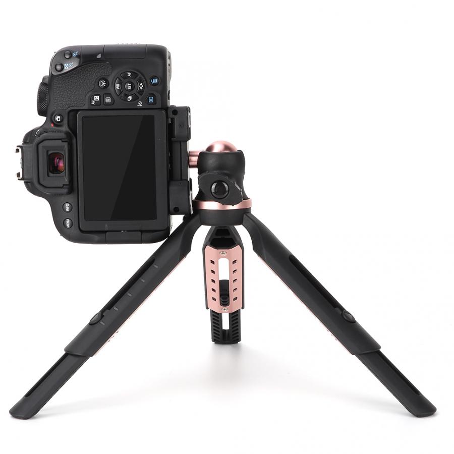 Verstelbare Desktop Telefoon Camera Statief Selfie Vullen Licht Houder