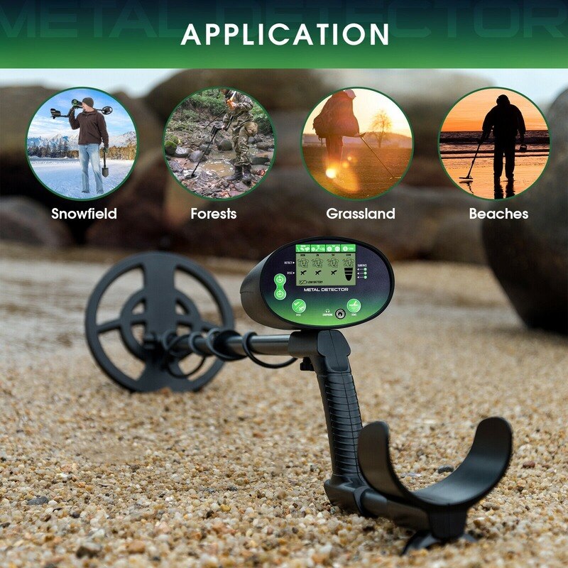 GT620G Underground Gold Detector Metal Detector Gold Finder With LCD Display Waterproof Searching Coil