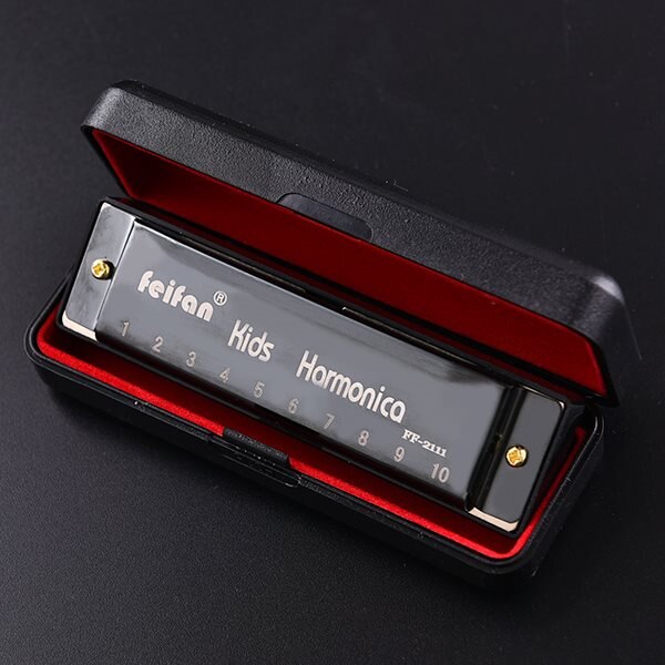 Midnight Blues Master Harmonica Set 10 Holes Musical Instruments Harmonic organizadores Unique Melody BD50HH: style 1