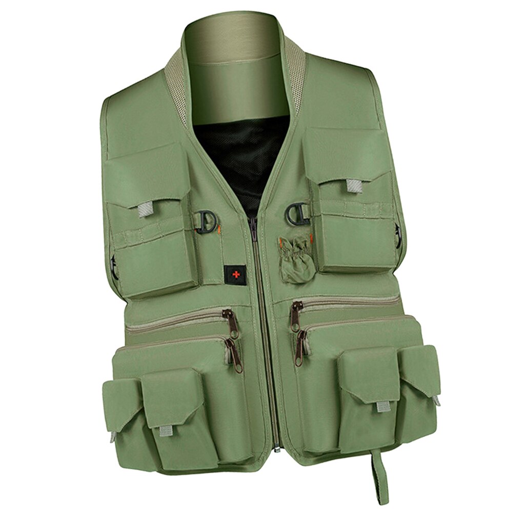Fly Fishing Vest Chest Pack for Tackle Gear and Accessories, Adjustable Size for Men and Women