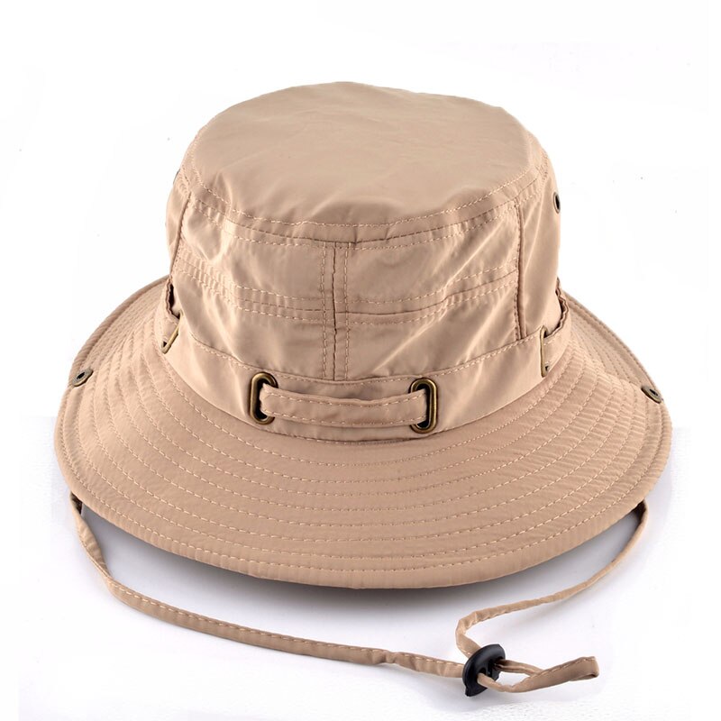 Sombrero de pescador de Color sólido para hombre, gorra de pescador de algodón para viajes al aire libre, senderismo y Pesca: style 6