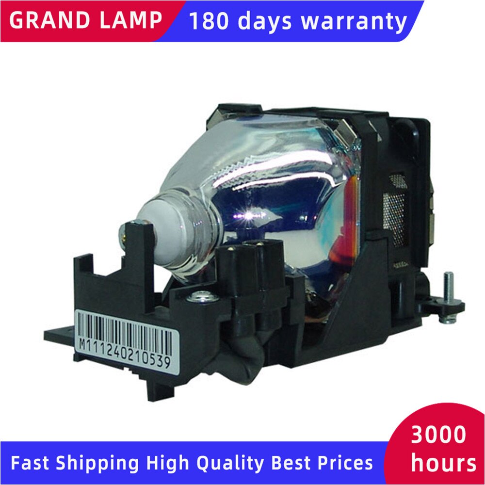 Ersättning et-lab 10 projektorlampa för panasonic pt -lb10 /  pt -lb10u /  pt -lb10s/ pt -lb20/ pt -u1 s 87/ pt -u1 x 67/ pt -u1 x 87 happy bate