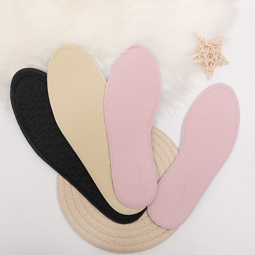 Semelles de Massage respirantes en mousse à mémoire de forme EVA, 1 paire, semelles intérieures pour femmes, chaussures, semelles rehaussantes confortables