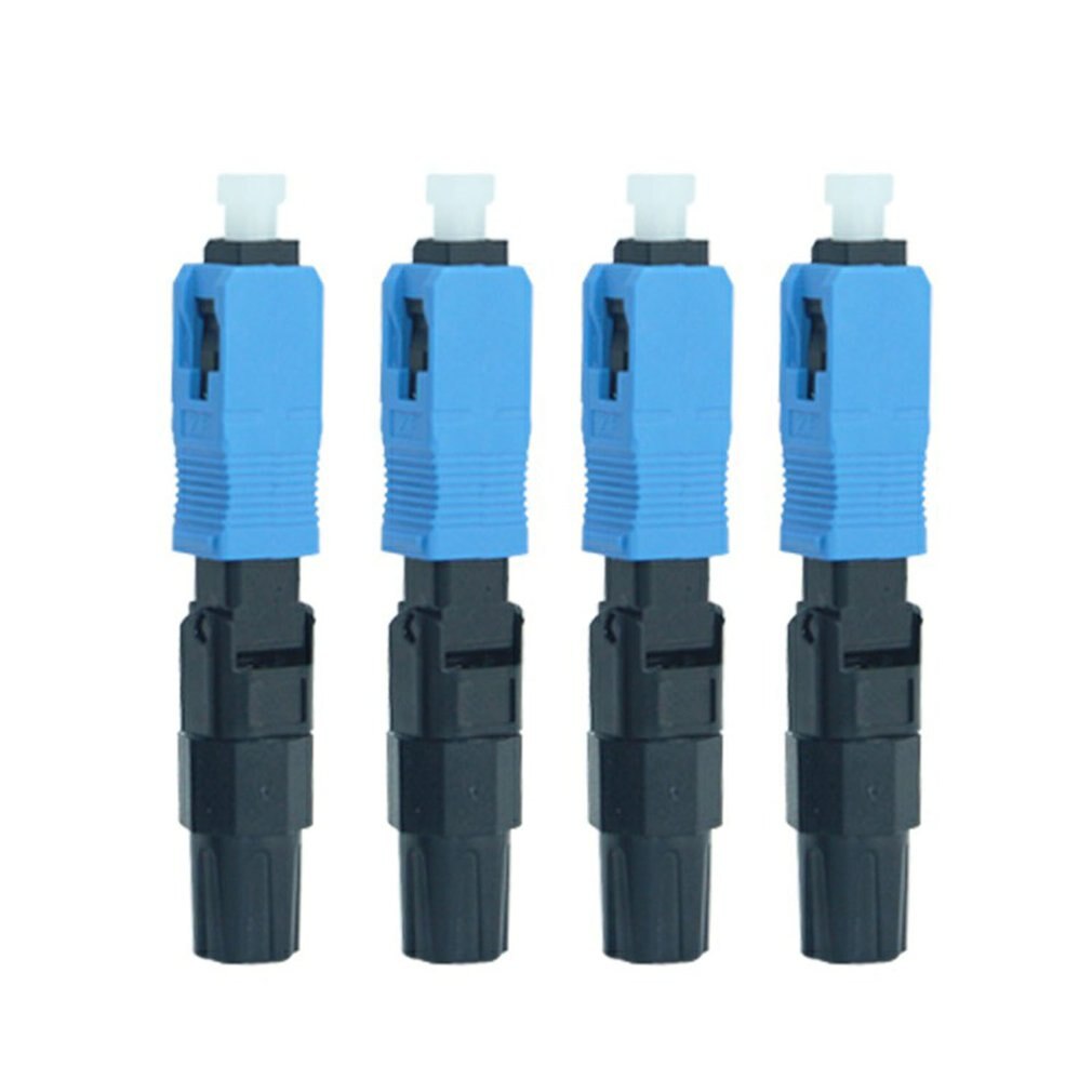Conector de fibra óptica integrado SC/UPC, Cable de cobertura rápida, empalme en frío de fibra óptica SC, grado portador de empalme trasero