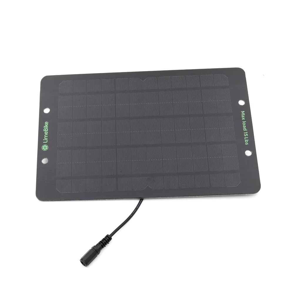 5V6W 1200mA Solar Battery Charger USB port DC 5.5*2.1 Charge Regulators Solar Panel Outdoor Power Li-ion Batteries Portable