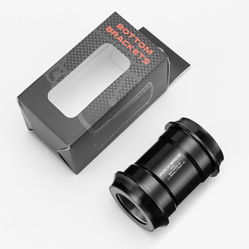 ROCKBROS-Adaptador de soportes inferiores de bicicleta, prensa de rodamiento de cerámica, eje BSA para Shimano R8000 6800 R7000 SRAM GXP SRAM DUB ROTOR 3D