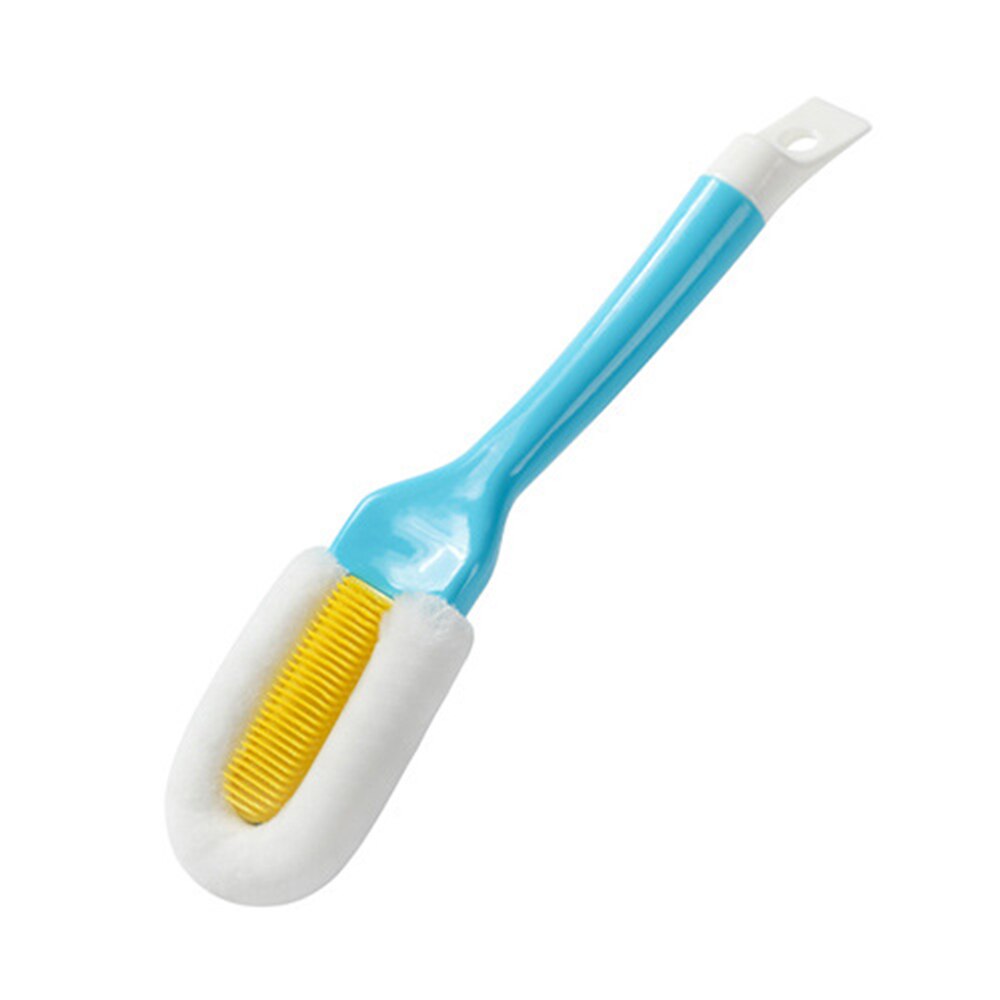 1Pcs Schoen Borstel Multifunctionele Wasborstel Schoenen Cleaner Huishoudelijke Lange Handvat Zachte Borstel Keuken Badkamer Gereedschap: Blue