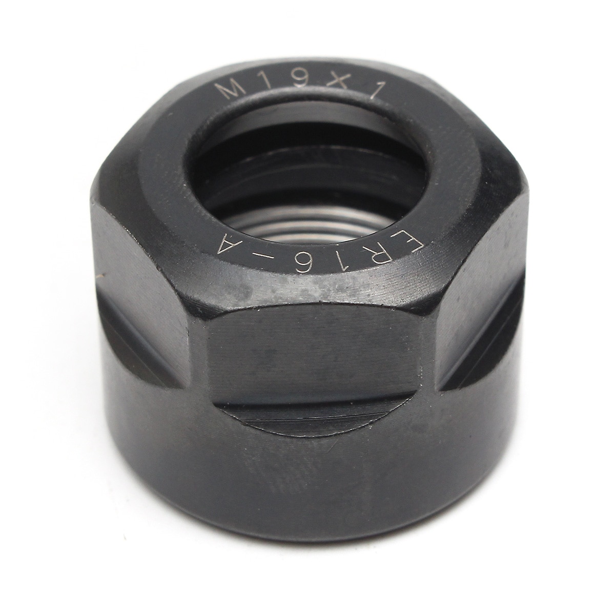 1 pieza ER16 tuerca hexagonal de sujeción para torno CNC pinzas de fresado portabrocas