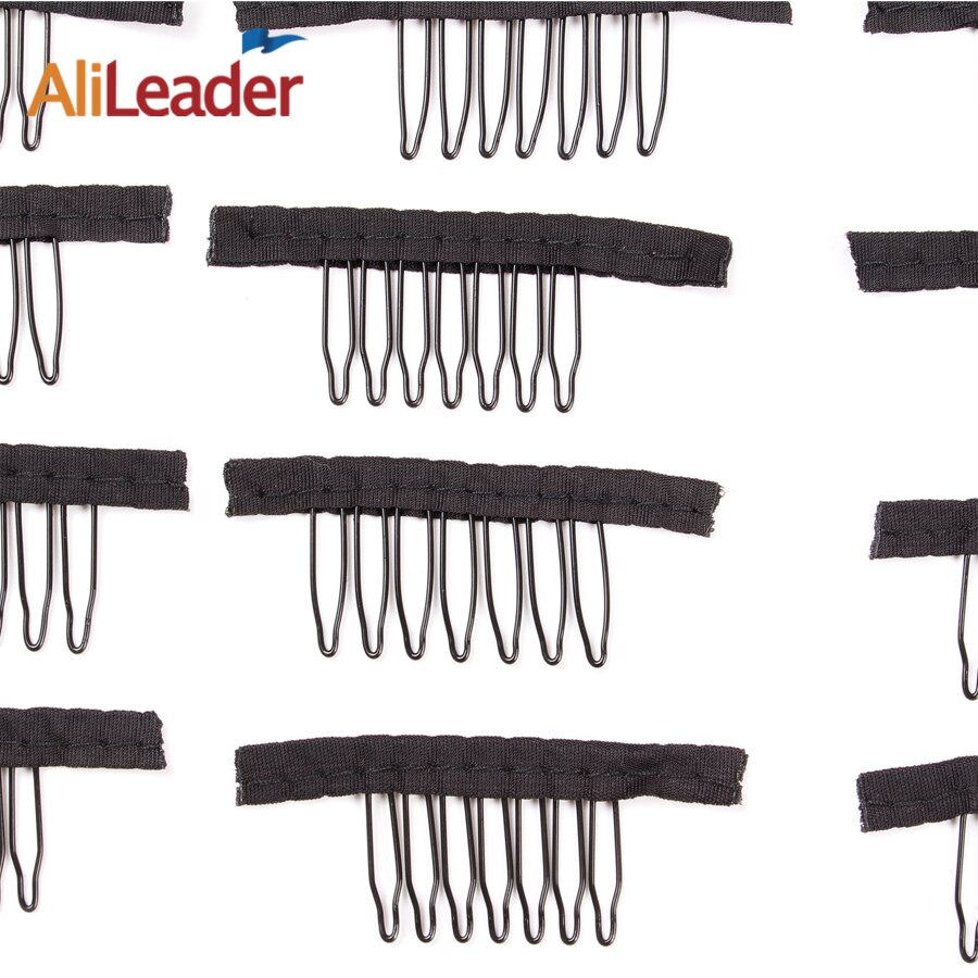 Alileader 12 Stks/partij Clips Voor Kant Pruik Cap Kammen Voor Extensions Kammen Voor Haarstukje