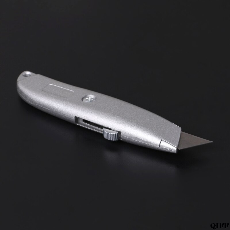 &amp Fixed Multi Utility Knife Cutter Aluminum Retractable Razor Blade Knife Tools APR29