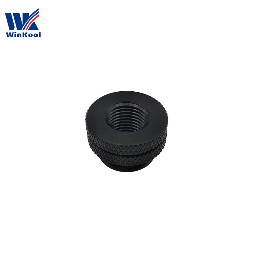 WinKool G1/4" Bulkhead Pass-Through Fitting / Fillports Black Silver Multi Color Option PC Water Cooling